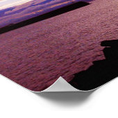 Poster Arrivée du navire tôt le matin (Coin)