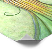 Poster Arrivée printanière Fairy Art Imprimer (Coin)