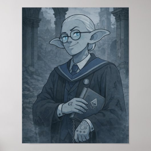 Poster Arrogance / Professeur / Université (Devant)