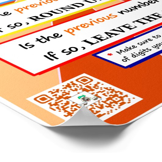 Poster Arrondi (Coin)