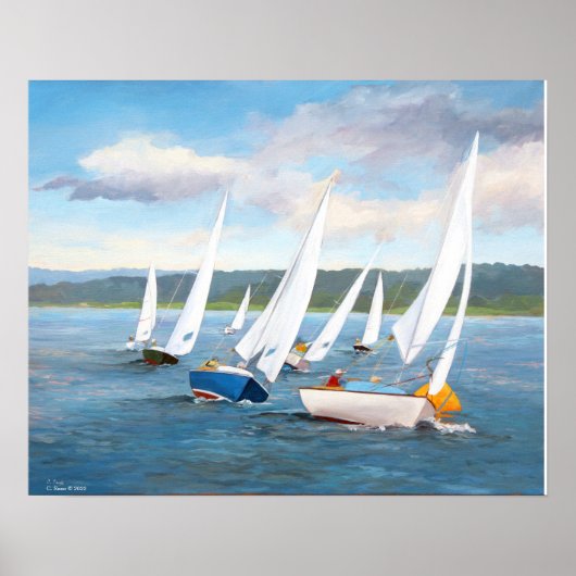 Poster Arrondir la bouée (Devant)