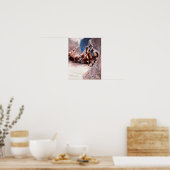 Poster Arrondir Western Art par NC Wyeth (Cuisine)