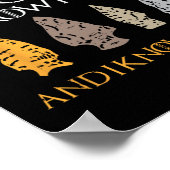 Poster Arrowhead Chasse Chasse Amant Cadeau (Coin)