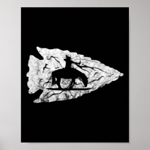 Poster Arrowhead Hunter Amérindien Relic Hunter Arr