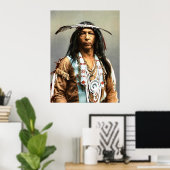 Poster Arrowmaker, un courageux Ojibwa, 1903 (Bureau à domicile)