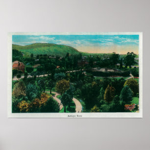Poster Arroyo Seco Grounds in Pasadena, CA