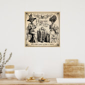 Poster Arsenic et Ancienne dentelle (Cuisine)