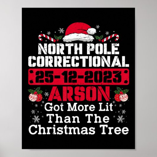 Poster Arson Correctionnel Du Pôle Nord A Obtenu Plus De  (Devant)