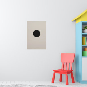 Poster Art à simple trait - Sparse Mark in Negative Space