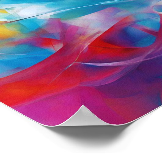 Poster art Abstrait (Coin)