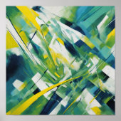 Poster art Abstrait (Devant)