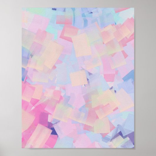 Poster art Abstrait (Devant)