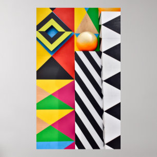 Poster art Abstrait