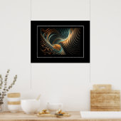 Poster Art Abstrait (Cuisine)