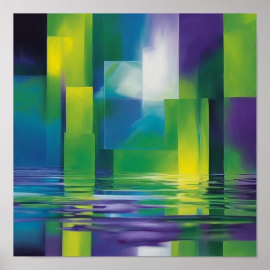 Poster Art Abstrait (Devant)