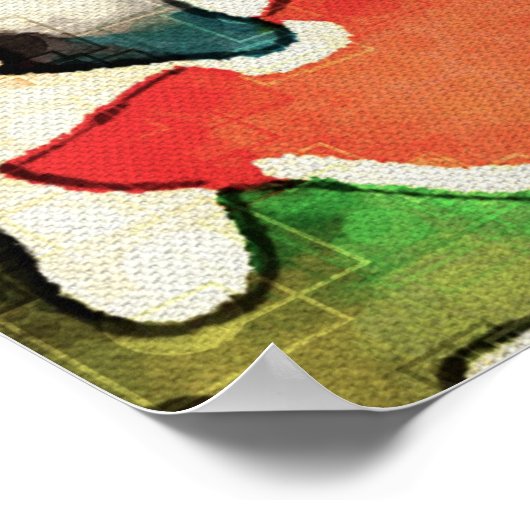 Poster Art Abstrait (Coin)