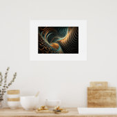 Poster Art Abstrait (Cuisine)
