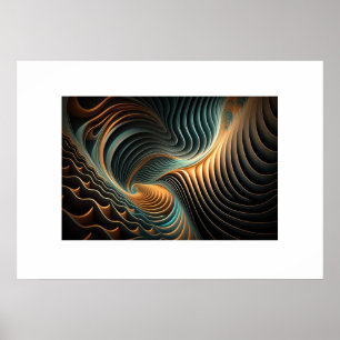 Poster Art Abstrait