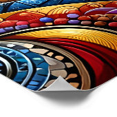 Poster Art Abstrait (Coin)