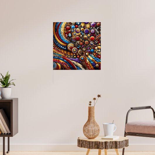 Poster Art Abstrait (Salon 3)