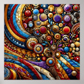 Poster Art Abstrait (Devant)