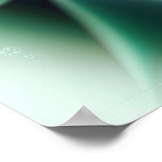 Poster Art Abstrait Agua (Coin)