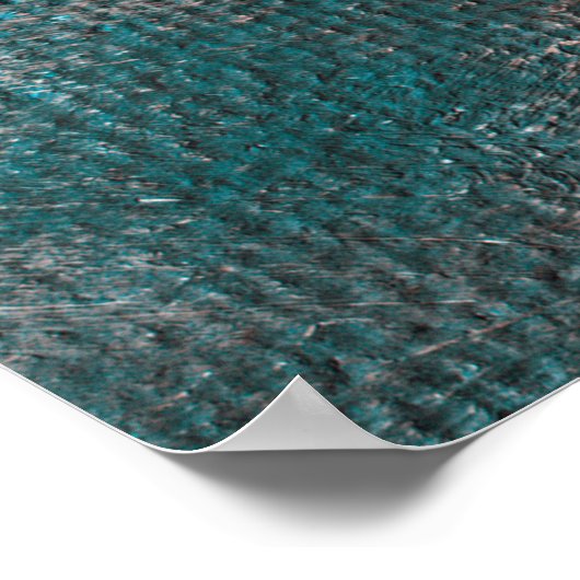 Poster Art Abstrait Arrière-plan, peinture, fine, bleu, t (Coin)