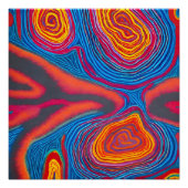 Poster Art Abstrait autochtone Vol 03 (Devant)