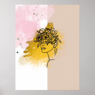 Poster Art abstrait coloré