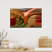 Poster Art abstrait Cornucopia (Cuisine)