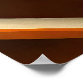 Poster Art Abstrait géométrique doré (Coin)