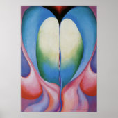 Poster Art Abstrait - Georgia O'Keeffe (Devant)