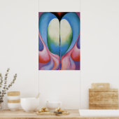 Poster Art Abstrait - Georgia O'Keeffe (Cuisine)