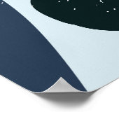 Poster Art Abstrait : Illustration de peinture transparen (Coin)