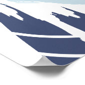 Poster Art Abstrait moderne (Coin)