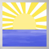 Poster art abstrait moderne (Devant)