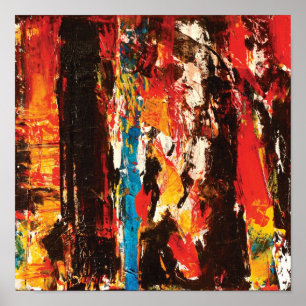 Poster Art Abstrait moderne