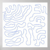 Poster art abstrait moderne (Devant)