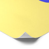 Poster art abstrait moderne (Coin)