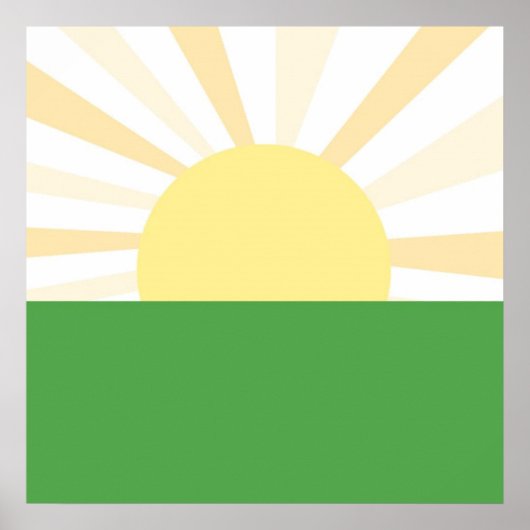 Poster art abstrait moderne (Devant)