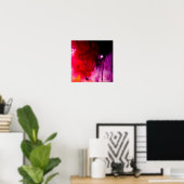 Poster Art Abstrait moderne (Bureau à domicile)