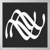 Poster art abstrait moderne (Devant)