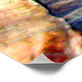 Poster Art Abstrait moderne coloré (Coin)