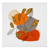 Poster Art Abstrait Moderne Original (Devant)