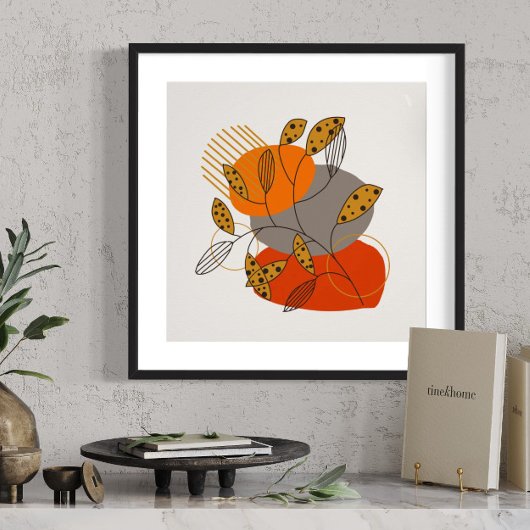 Poster Art Abstrait Moderne Original