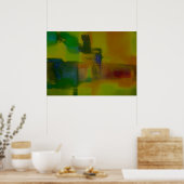 Poster Art Abstrait moderne séduisant Imprimer (Cuisine)
