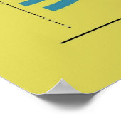 Poster Art Abstrait numérique (Coin)