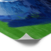 Poster Art Abstrait Numéro 2 Billard Ball (Coin)