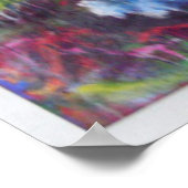 Poster Art Abstrait original (Coin)