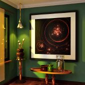 Poster Art Abstrait Starlight